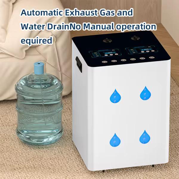PEM Pure Water Electrolysis Hydrogen Inhaling Machine
