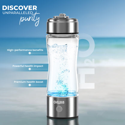 Hydrogen Water Bottle – Antioxidant-Rich, Rechargeable & BPA-Free