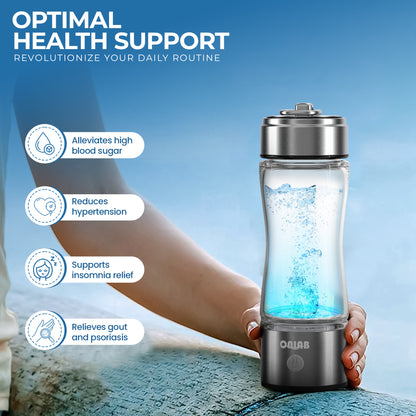 Hydrogen Water Bottle – Antioxidant-Rich, Rechargeable & BPA-Free