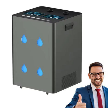 PEM Pure Water Electrolysis Hydrogen Inhaling Machine
