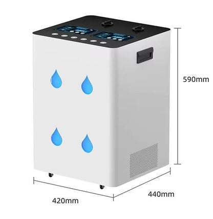 PEM Pure Water Electrolysis Hydrogen Inhaling Machine