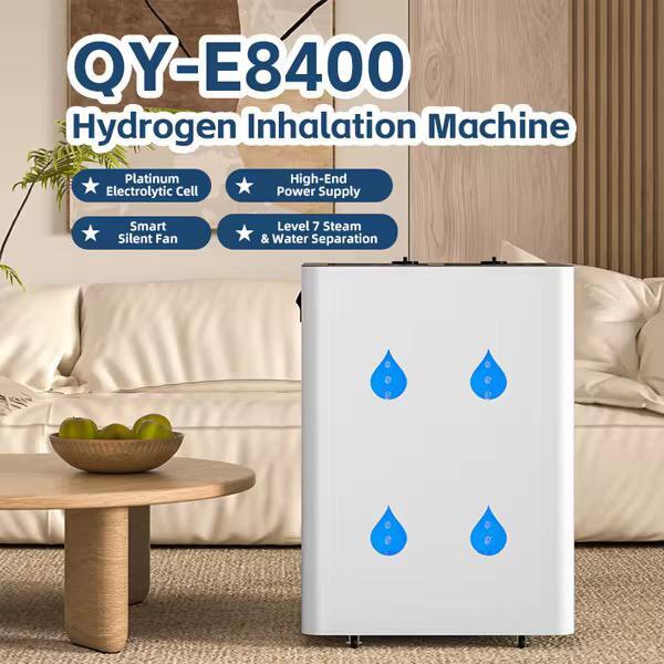 PEM Pure Water Electrolysis Hydrogen Inhaling Machine