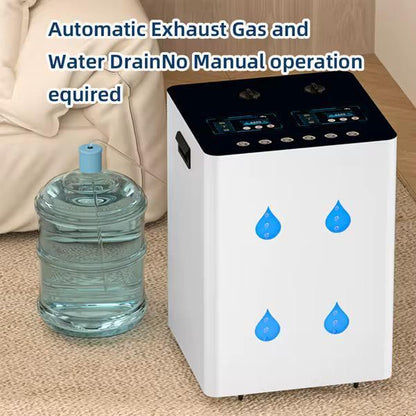 PEM Pure Water Electrolysis Hydrogen Inhaling Machine