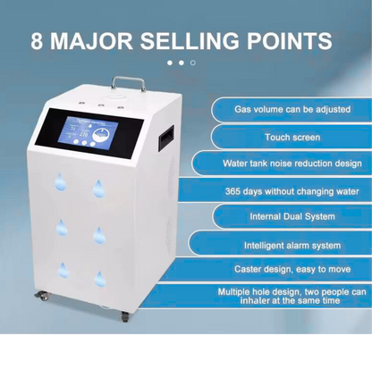 3000ml/4200ml H2&O2 High Flow Hydrogen inhaler